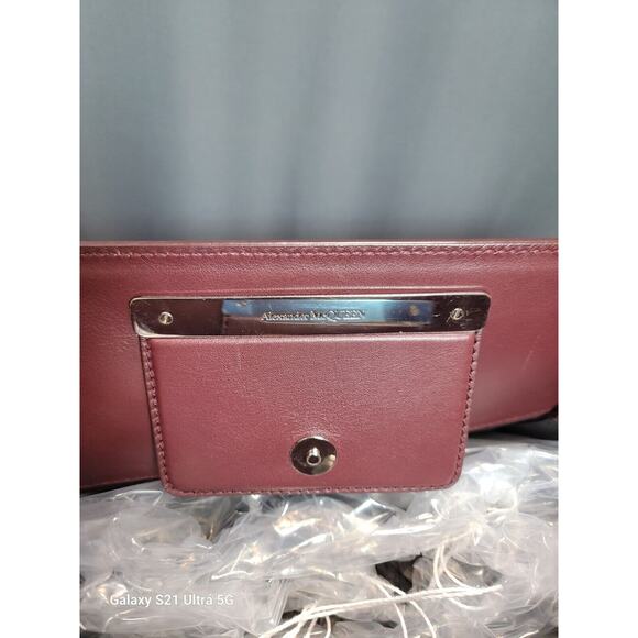 Alexander McQueen Leather/Tall Story/2Way/Tote Bag Red Women's - Picture 12 of 16